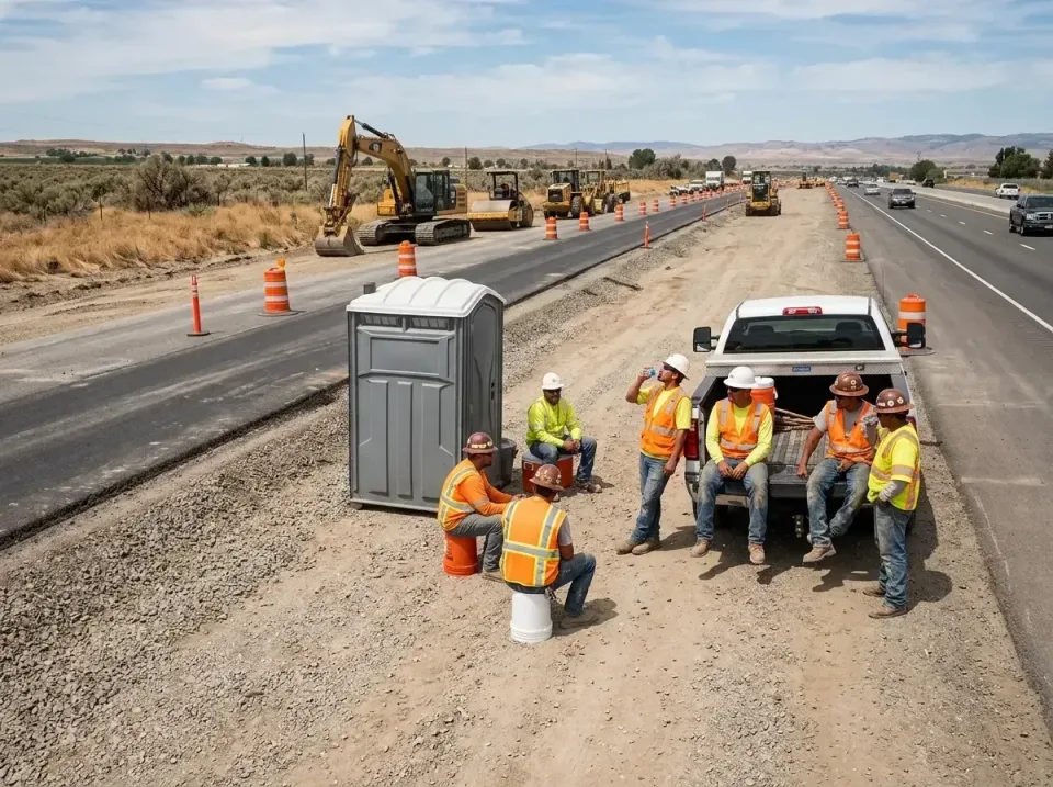 highway-road-construction-crew-007 — frequently asked questions, Porta Potty and Restroom Rentals in Alma, AR